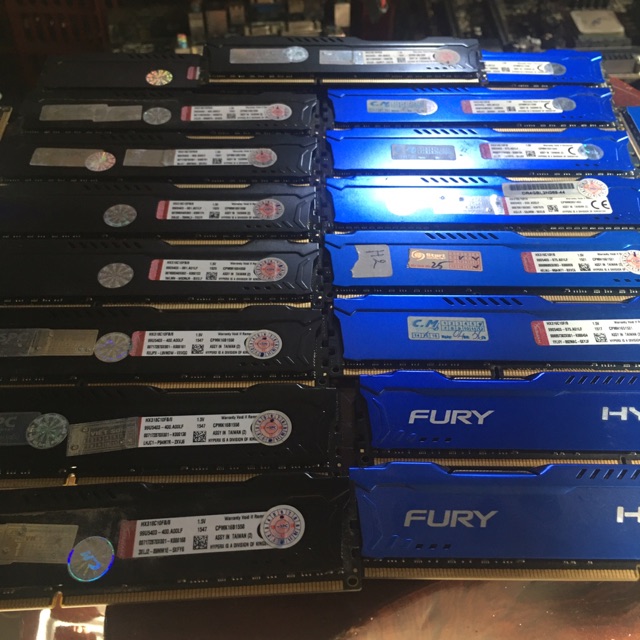 Ram 8G PC - DDR3 - Bus 1600 Hiệu Fury HyperX,ADATA Tản Nhiệt - VI TÍNH BẮC HẢI