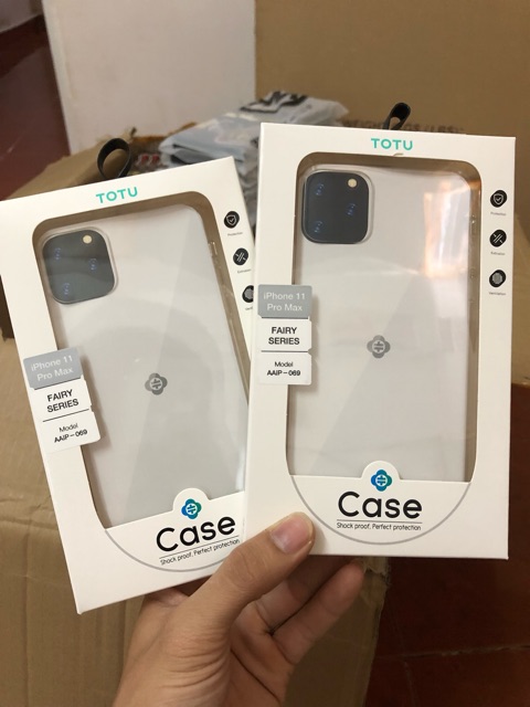 🌟CHÍNH HÃNG 🌟 Ốp TOTU lưng kính cường lực trong suốt,chống ố vàng iPHONE 7 / 8 / plus / X /XS /MAX / 11 / PRO / MAX