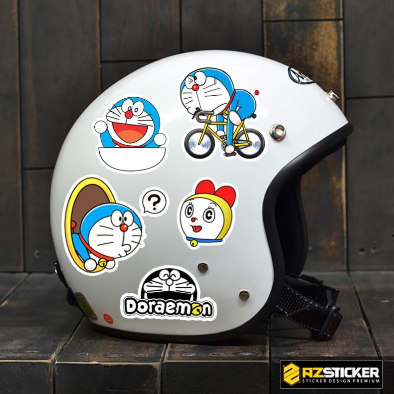 [Set 50+]Sticker Doremon - Hình Dán Doremon| Dán Nón Bảo Hiêm, Điện Thoại, Laptop, Bình Nước...Chống Nước, Chống Bay Màu