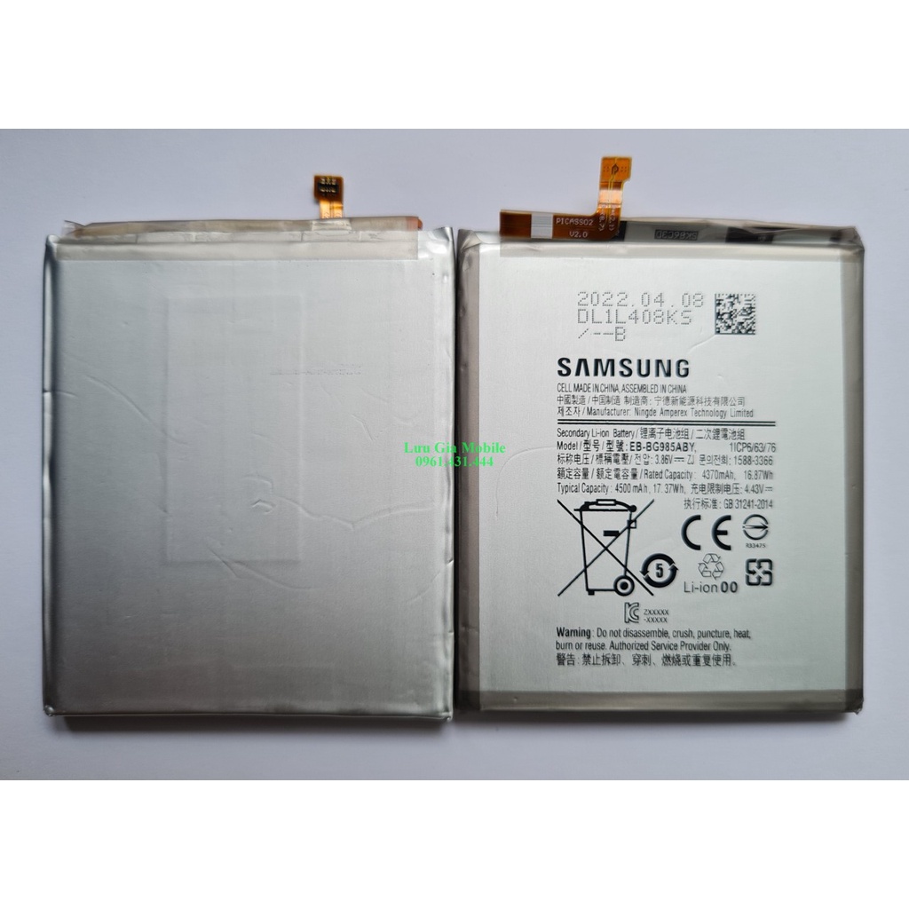 Pin Samsung Galaxy S20 Plus | Pin Galaxy S20+ zin công ty HÀNG NHẬP KHẨU