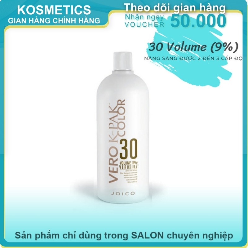 Oxy trợ nhuộm JOICO Vero Kpak Veroxide 950ml