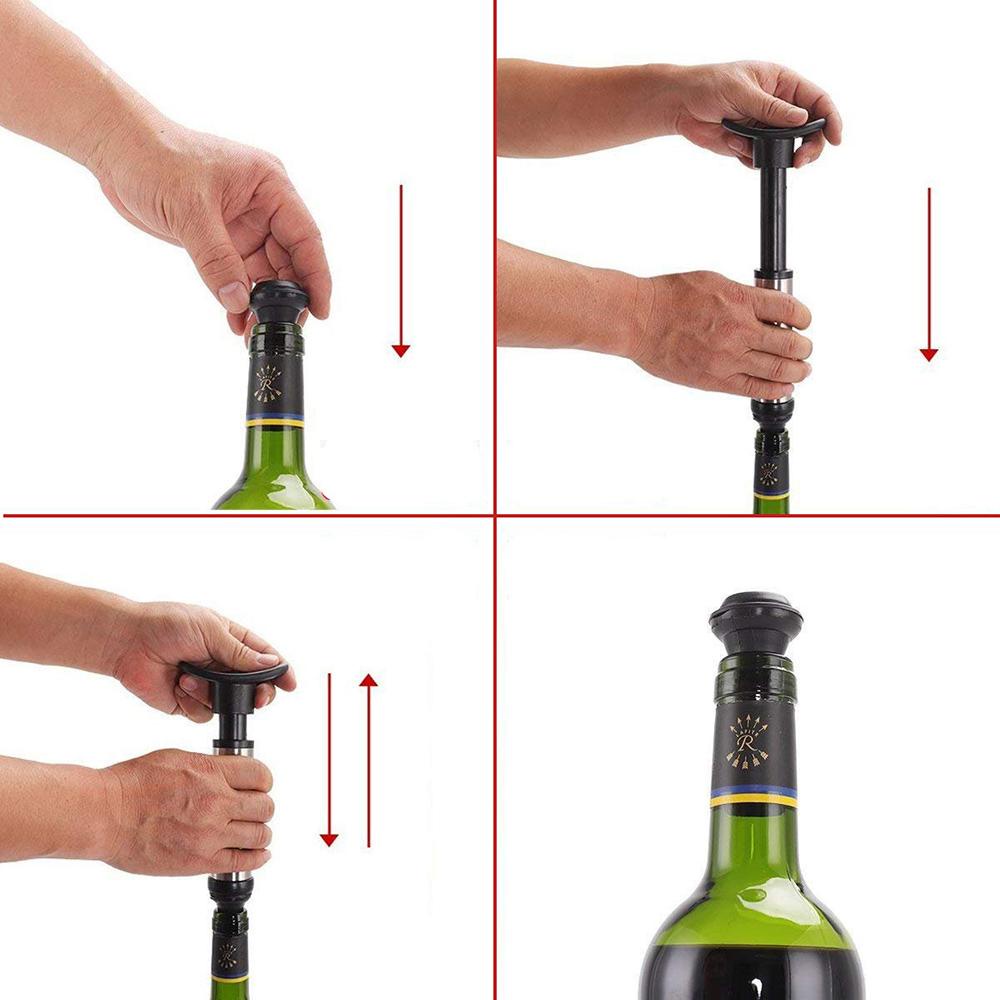 YEW Nút Chặn Chai Rượu Champagne Bằng Thép Không Gỉ Tiện Dụng