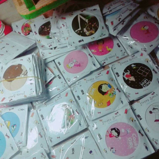 Gương mini hàn quốc cute