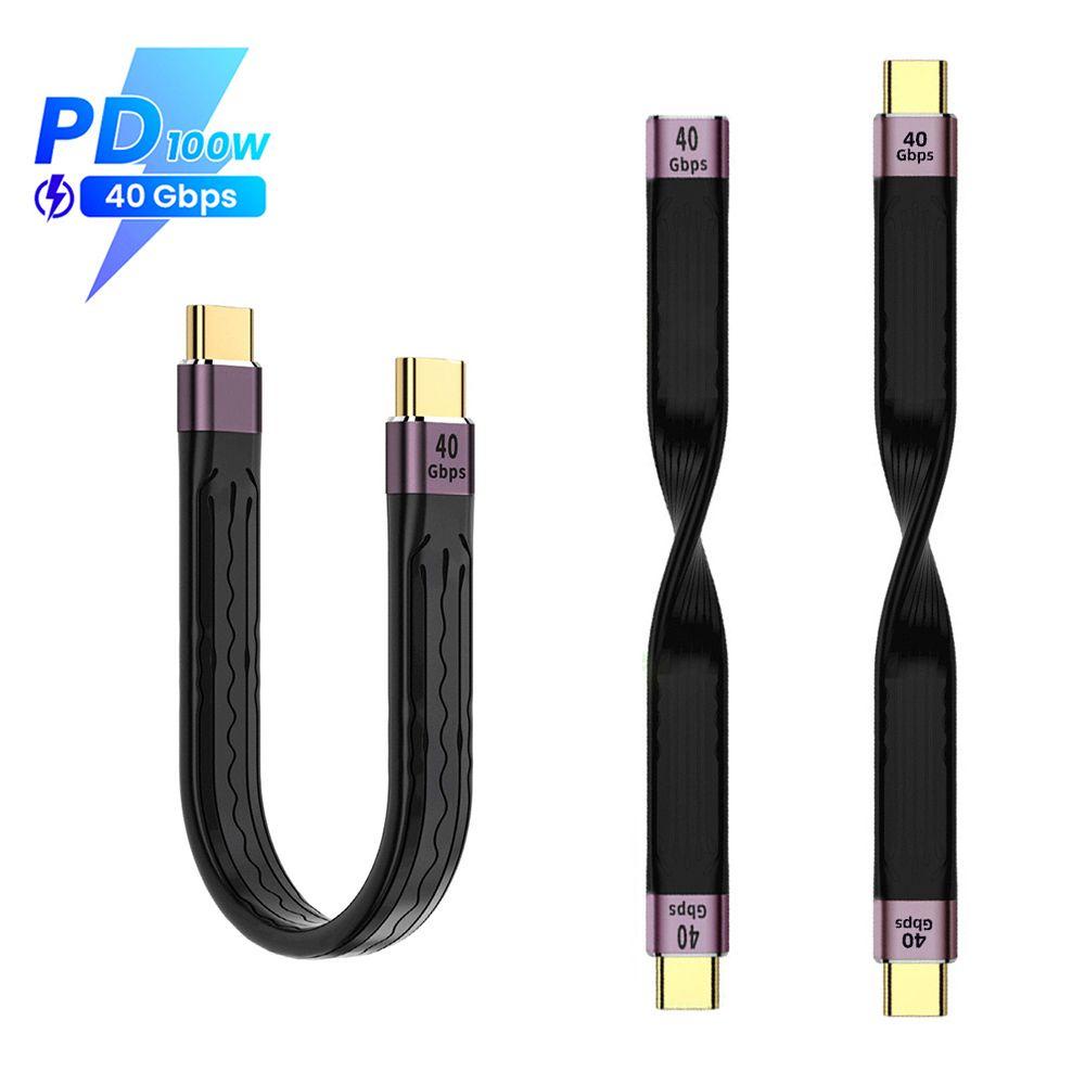 JONYE Dây Cáp Sạc Nhanh E-Marker PD100W USB 4.0 Gen3