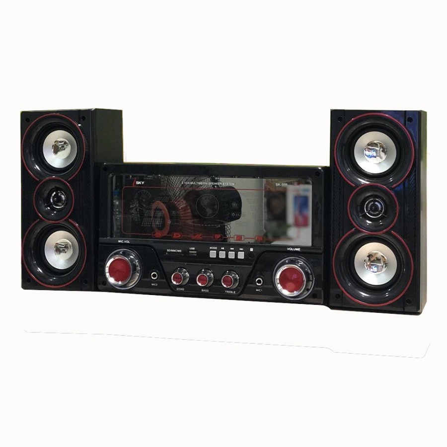 Dàn âm thanh tại nhà - Loa Vi Tính Cỡ Lớn Hát Karaoke Có Kết Nối Bluetooth USB SKYNEW - SKN395- Bảo Hành 1 Năm