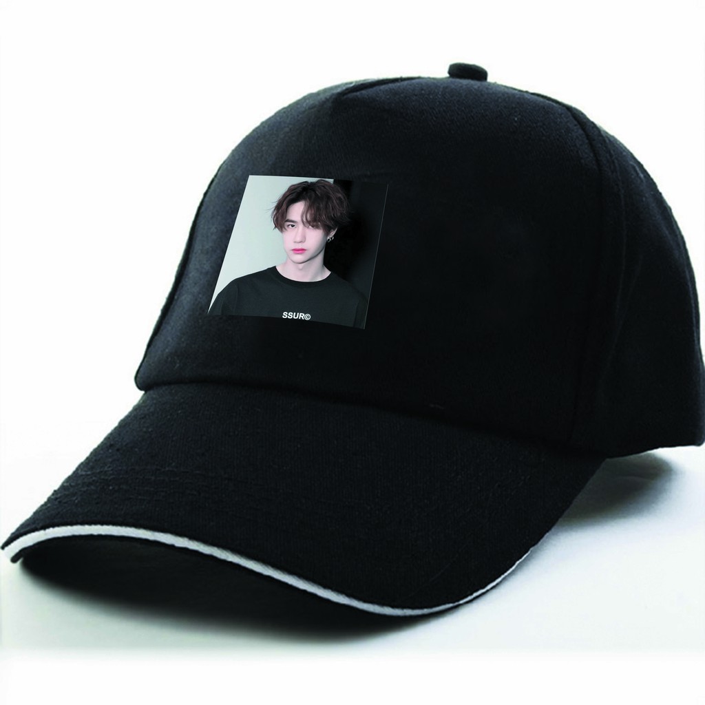 Mũ in hình TIÊU CHIẾN DƯƠNG MỊCH LA VÂN HI TRẦN LẬP NÔNG nón lưỡi trai