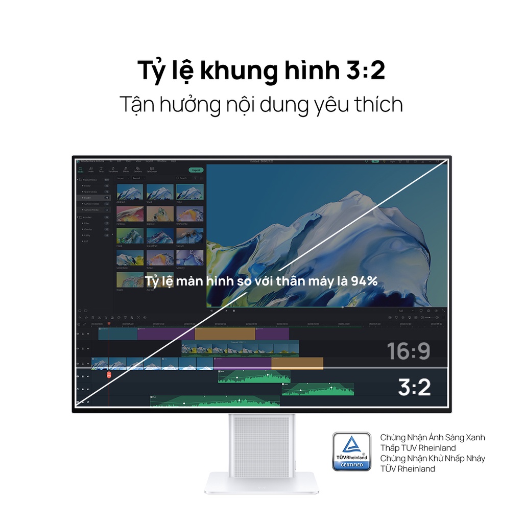 [Mã ELHWMAY5 giảm 5% đơn từ 2TR] Màn Hình HUAWEI MateView | Màn Hình 4K+ Trung Thực | Kết Nối Không Dây | WebRaoVat - webraovat.net.vn