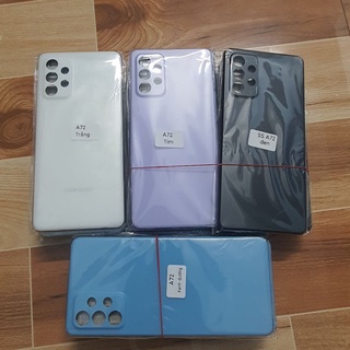 Vỏ samsung a72 bộ có khay sim kính camera bao test