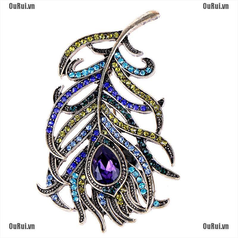 Trâm Cài Áo Lông Sang Trọng Thời Trang