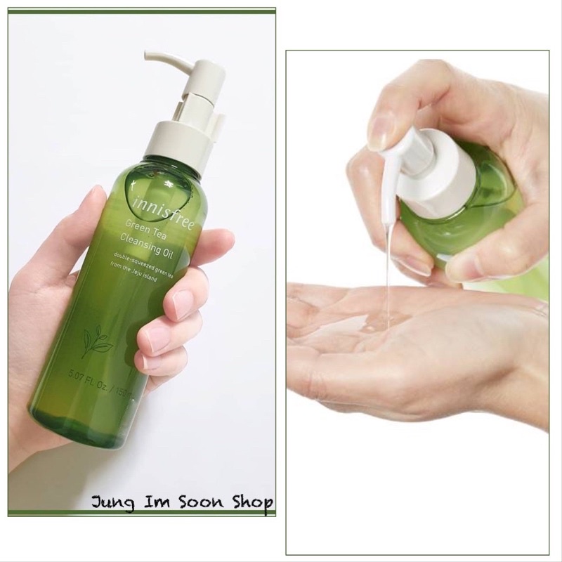 Dầu Tẩy Trang Trà Xanh Innisfree Green Tea Cleansing Oil