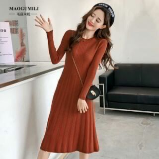 Đầm len nữ cao cấp kiểu dáng dễ thương QCNP420