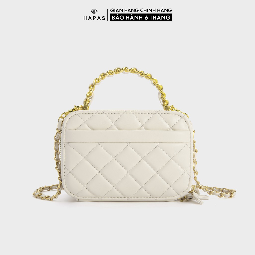 [Mã WABRWB24 giảm 30K đơn 99K] Túi Xách Nữ Đeo Chéo Hộp Quai Xích HAPAS - TSN15395 | BigBuy360 - bigbuy360.vn