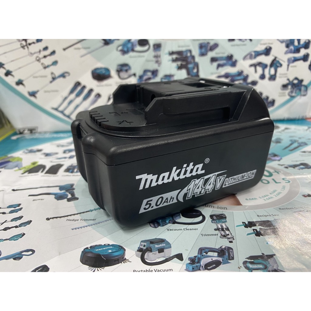 Vỏ Makita 4s 14.4v sạc adapter. Có báo pin, tem đáy như zin. BN.