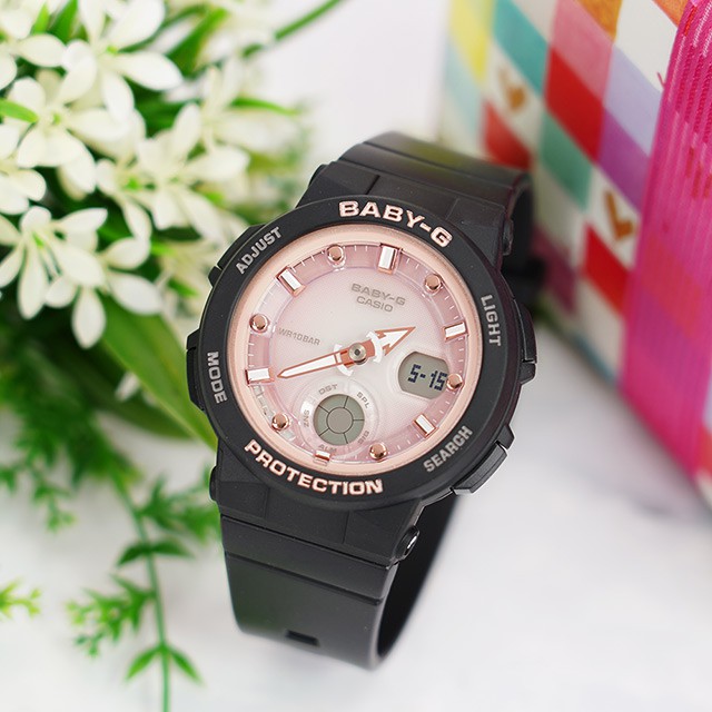 Đồng hồ nữ dây nhựa Casio Baby-G chính hãng Anh Khuê BGA-250-1A3DR