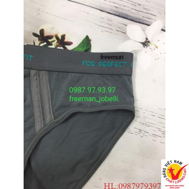 Quần xì ,quần sịp nam cao cấp Freeman BC637,hình thật + video, dòng sản phẩm cao cấp siêu mịn mát,sang chảnh