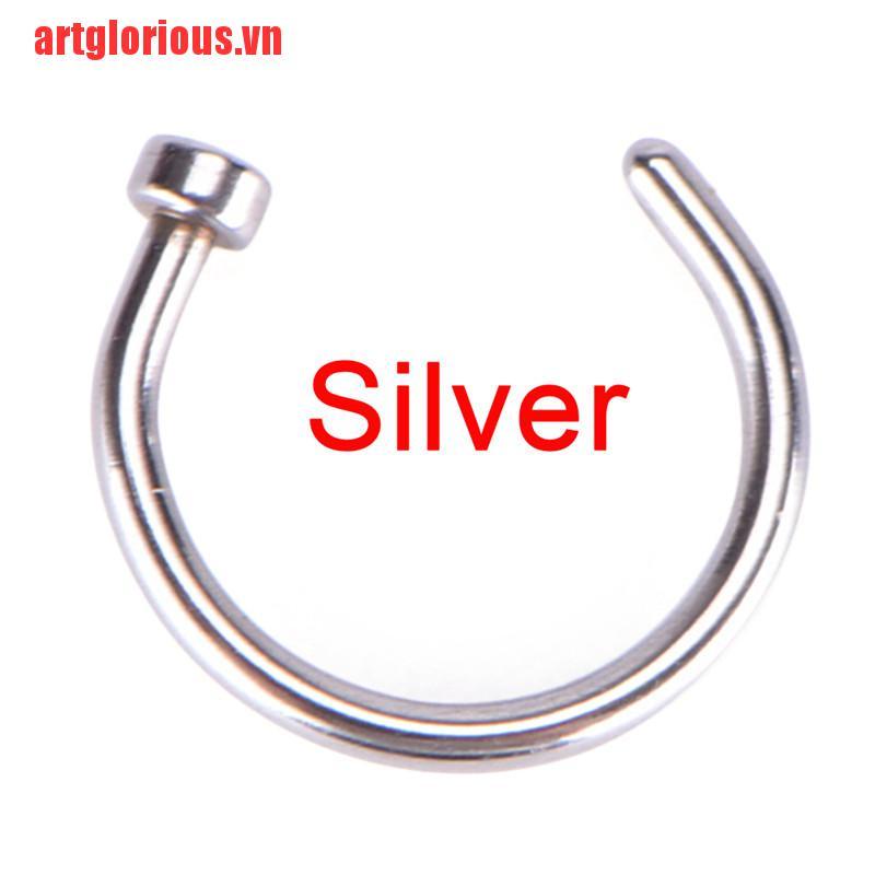 Khuyên Mũi Bằng Thép Phẫu Thuật Thiết Kế Mỏng