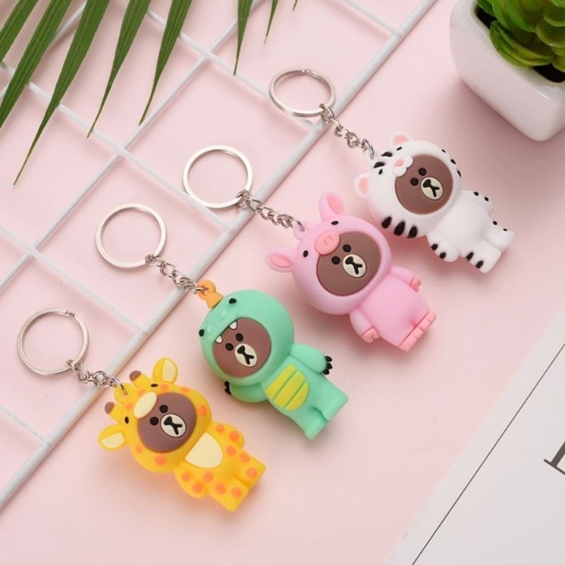 Móc khóa cún Shiba siêu cute bền bỉ