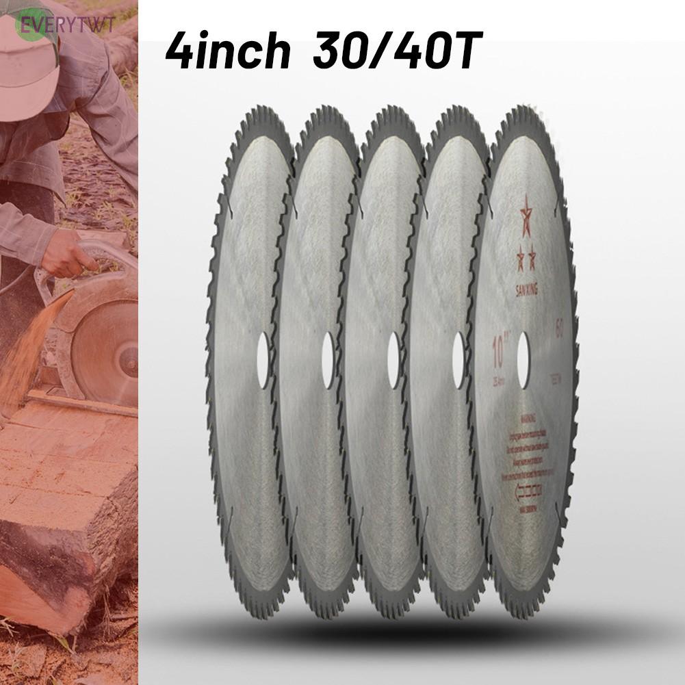 Lưỡi Cưa Hợp Kim Cacbua Siêu Mỏng 4inch 30t Chuyên Dụng Làm Đồ Gỗ