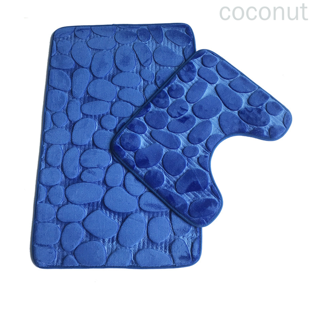 Bộ 2 thảm lót cửa chùi chân Chống Trượt Siêu Thấm Hút | BigBuy360 - bigbuy360.vn