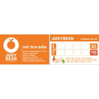 In thẻ tích điểm, card visit