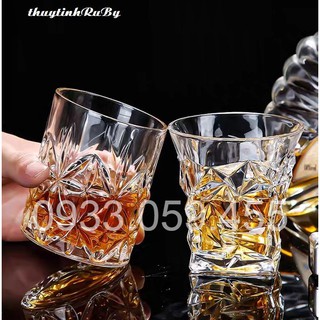 Ly Cốc uống rượu Tây 340ml uống rượu mạnh whisky glass