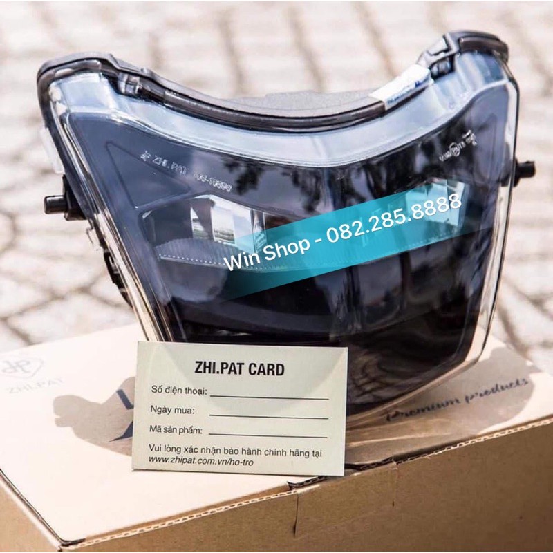 Đèn Pha zipat 2 tầng dành cho xe máy Wave A 50cc-100-110/wave rsx cũ/Wave S/Future X. Bảo hành 1 năm