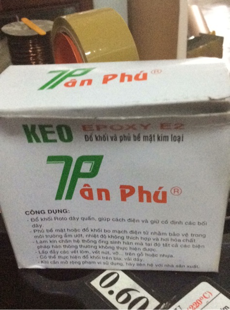 Keo EPOXY (A+B) keo đông cứng rotor - stator