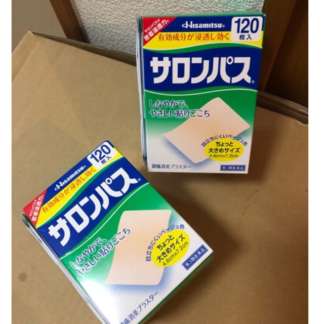 Cao dán Salonpas Hisamitsu Nhật Bản 140 miếng