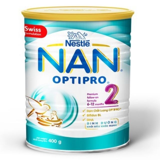 SỮA NAN 2 OPTIPRO 400G DATE MỚI