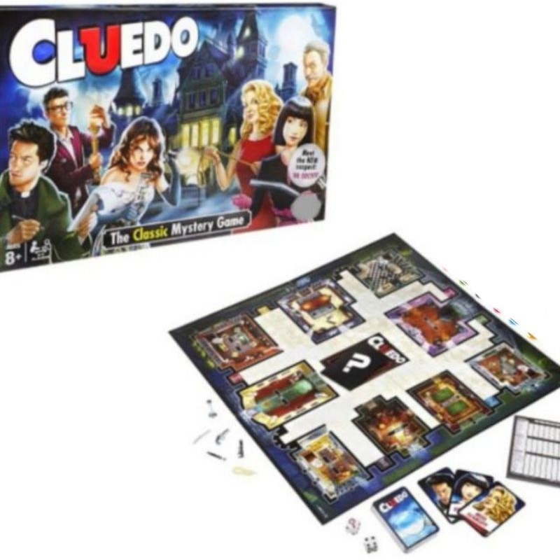 Trò chơi thám tử đầu nấm hoặc gói hộp Cluedo (Cluedo Clue).