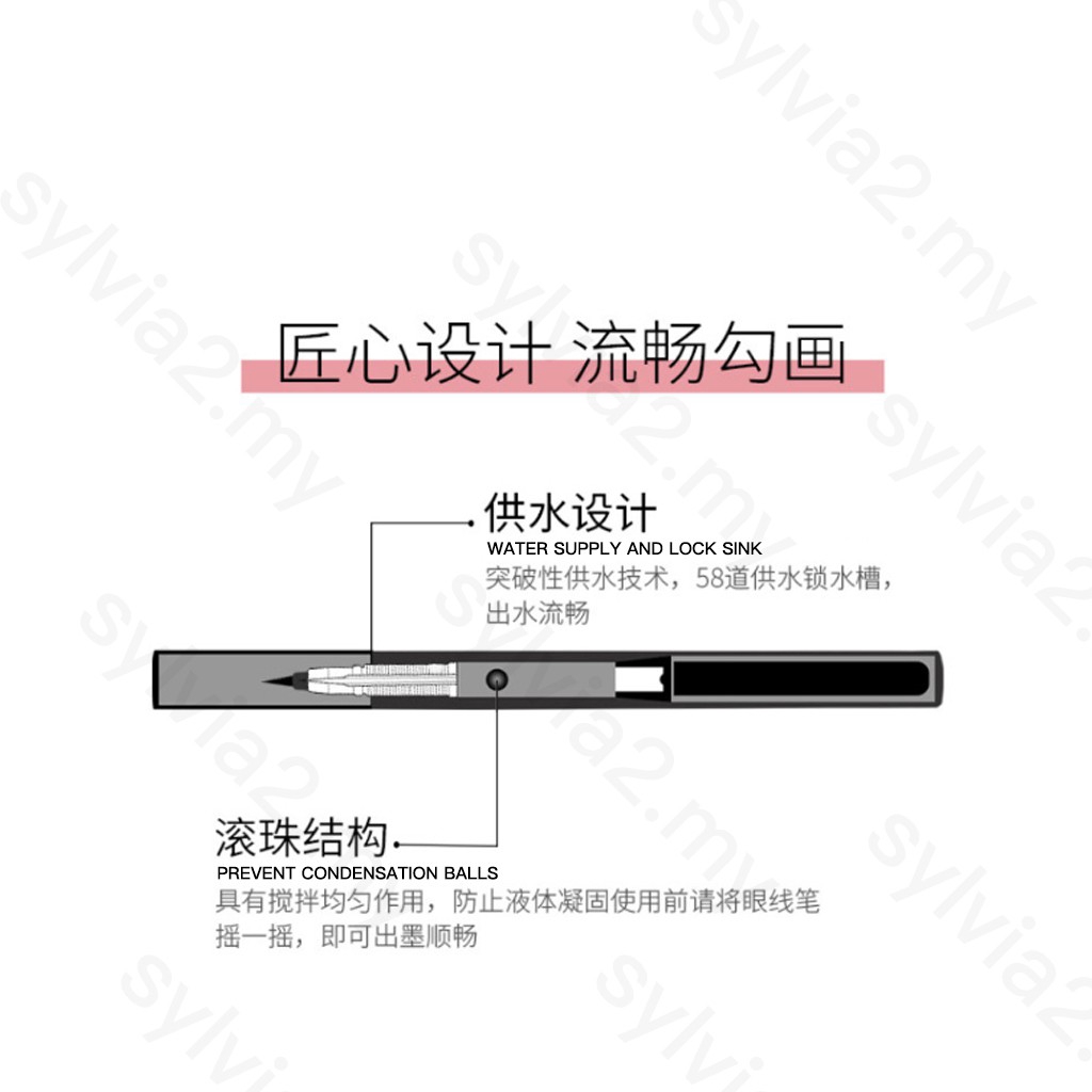 GOGOTALES® Bút kẻ mắt chống thấm nước chống thấm mồ hôi | BigBuy360 - bigbuy360.vn