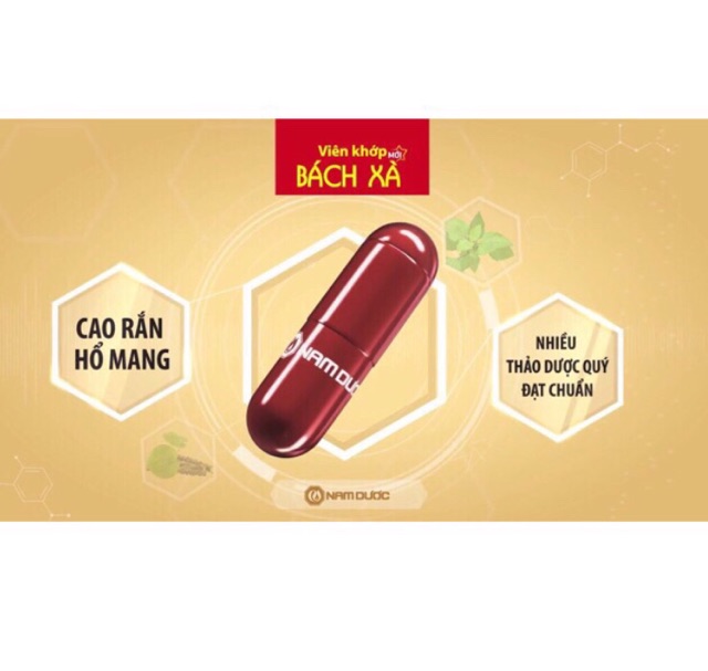 ✅Viên khớp Bách Xà - giảm đau, mạnh gân cốt