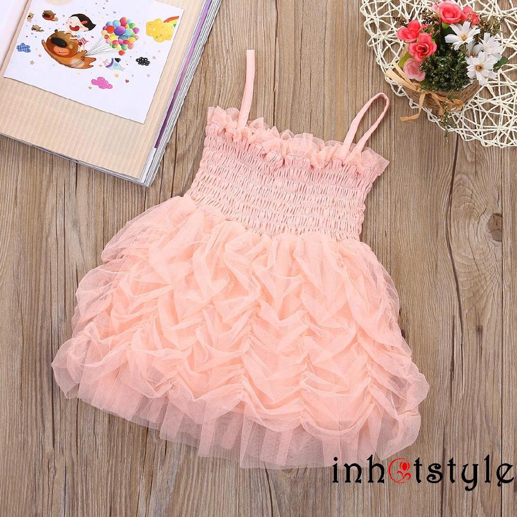 Đầm xòe công chúa dành cho bé gái