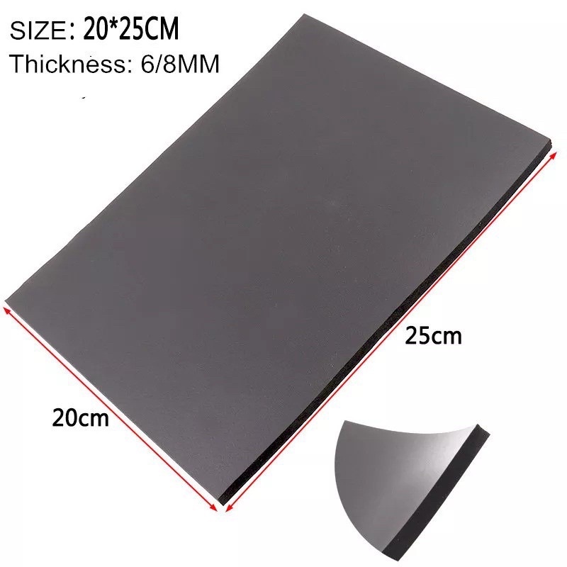 Thảm lót đen ép kính 0.6 - 0.8cm