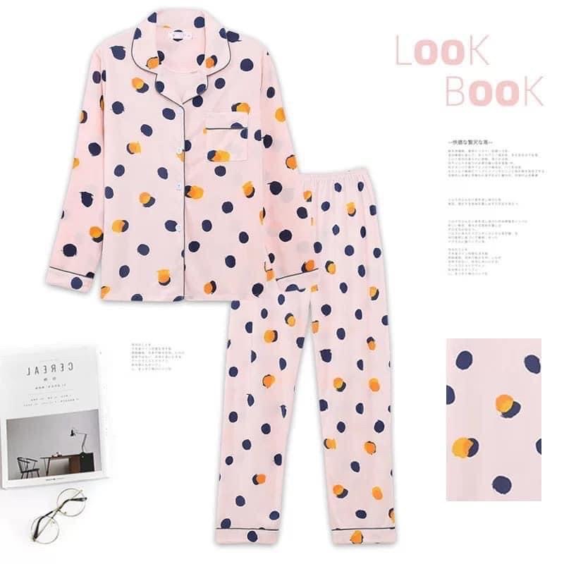 Bộ ngủ pizama cotton