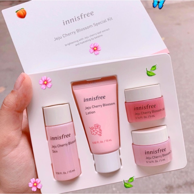 Set dưỡng da Innisfree Cherry Blossom Special kit