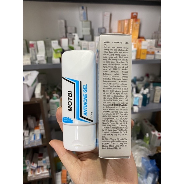 Motbi cream bôi mụn trứng cá 70g - Nhà Thuốc Da Liễu 24h