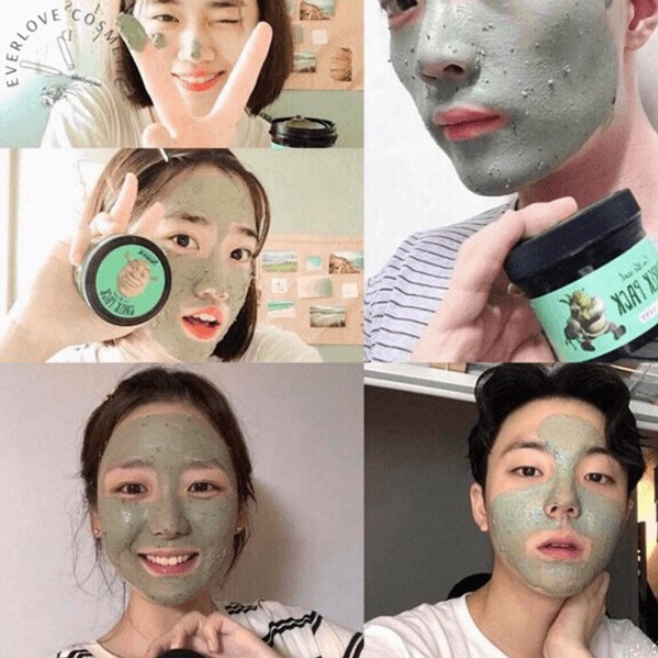 [Nhập mã EVERLOVE giảm 8% đơn hàng từ 250K] Mặt nạ đất sét bùn tươi Olive young I’m the real shrek pack | BigBuy360 - bigbuy360.vn