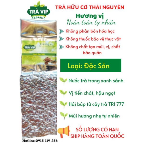 Trà hữu cơ 100% Organic  Mã (TRA 03) loại Đặc Sản frreship với đơn hàng 1kg