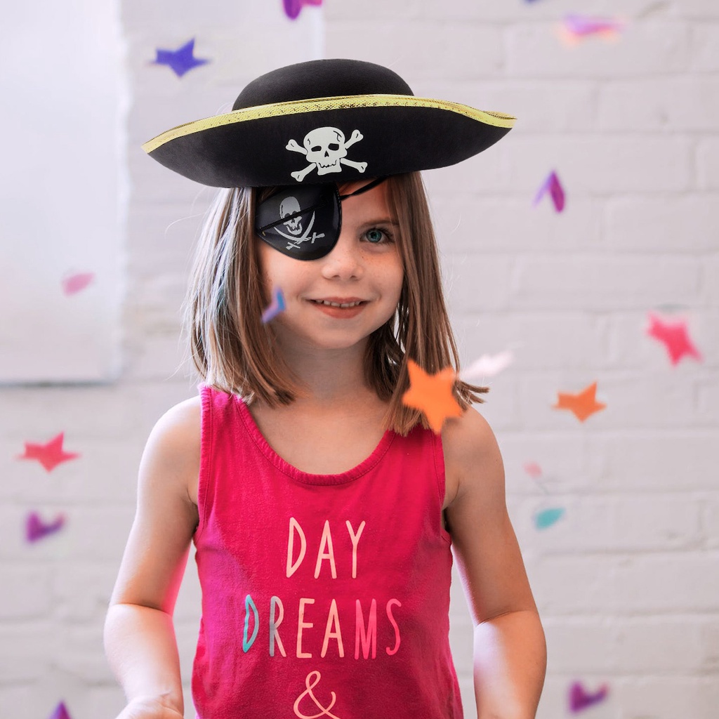 Bộ Đồ Hóa Trang Cướp Biển Caribbean 3 Món Thời Trang Cho Bé Dịp Halloween