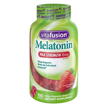 Kẹo dẻo Vitafusion Sleep Gummies 10mg Melatonin America 60v