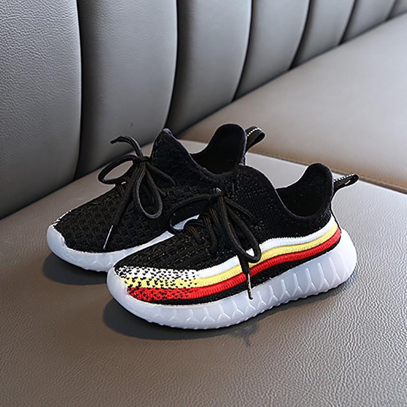 Giày thể thao bằng vải mềm phong cách năng động thời trang Hàn Quốc cho bé