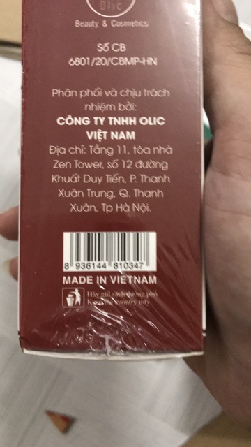 Kem tan mỡ olic tặng kèm đai định hình sinh nhiệt( bao check hàng cty giả hoàn tiền)