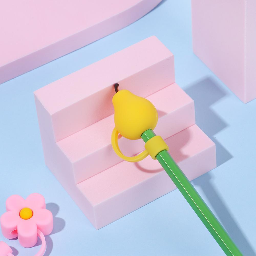 KUNHEV Vỏ Bọc Ống Hút Bằng Silicon Chống Bụi Chống Văng Có Thể Tái Sử Dụng