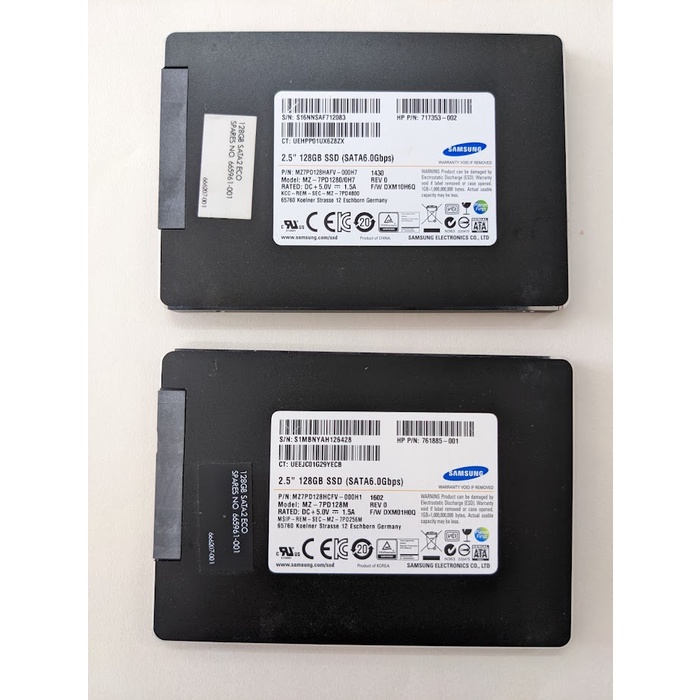 SSD 2.5&quot; Sata 180Gb 256Gb 512Gb SamSung Hynix Micron Sandisk 2.5 inch [BH 12 tháng] 128Gb 128 256 512 tháo máy