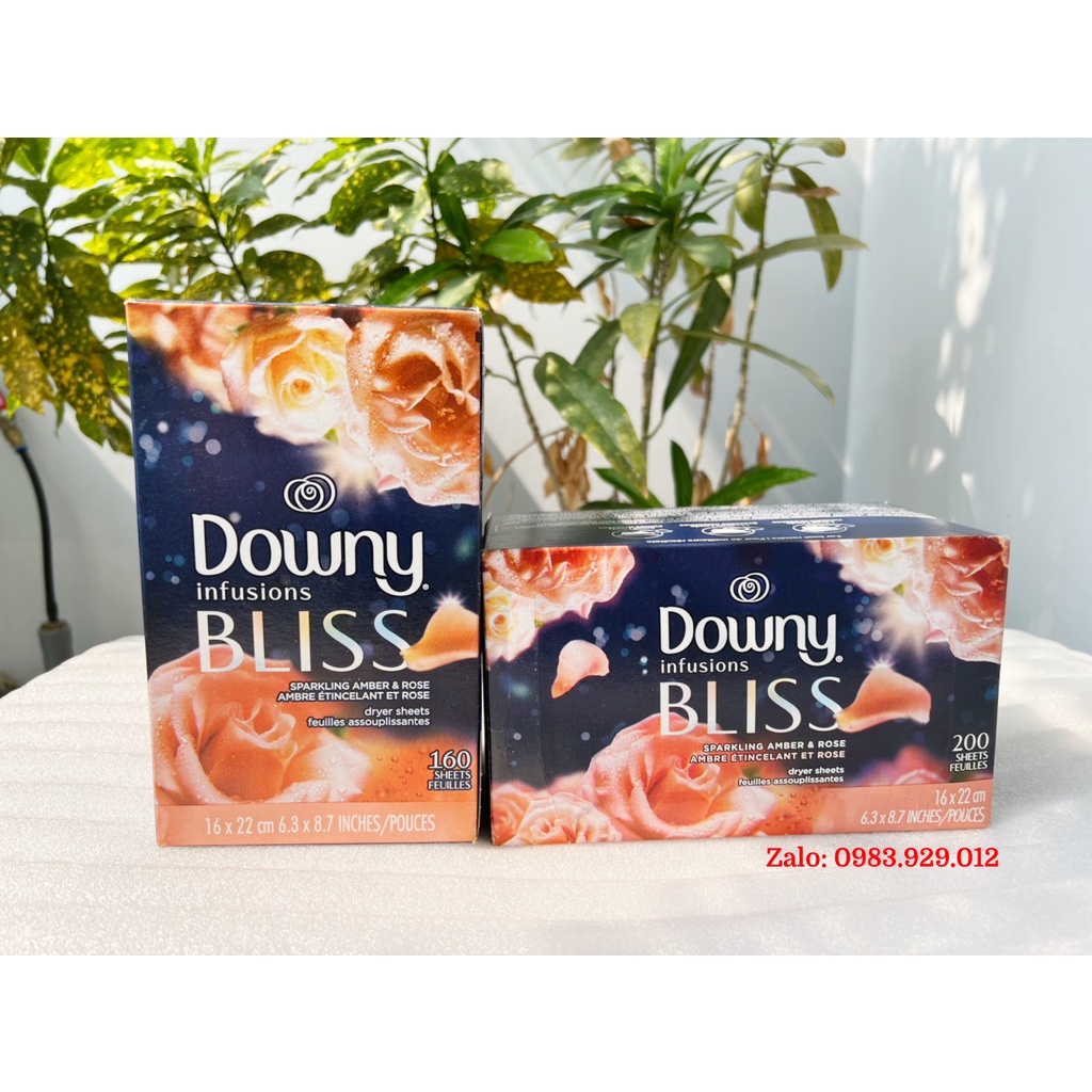 [ Fullbox ] Giấy thơm quần áo Downy Bliss