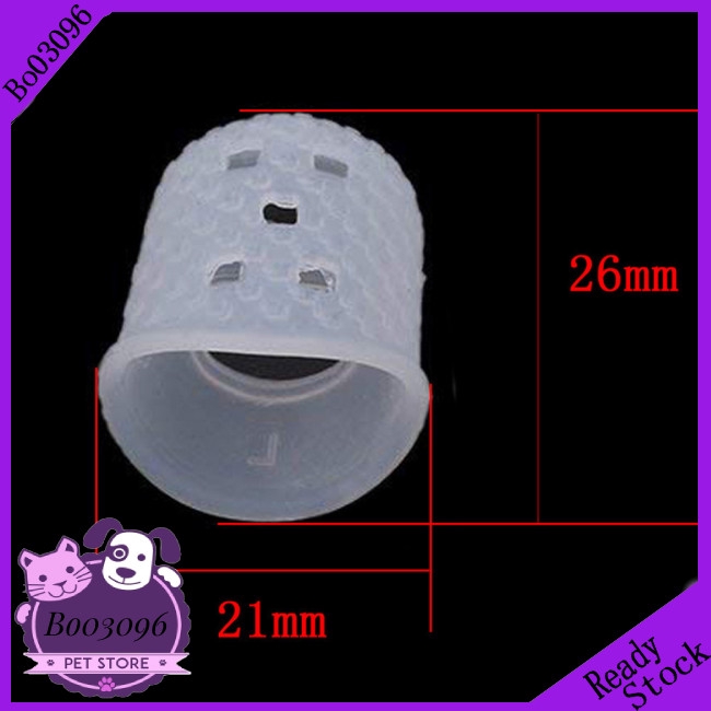 Set 2 vỏ bọc bảo vệ ngón tay bằng silicon khi chơi đàn Kalimba