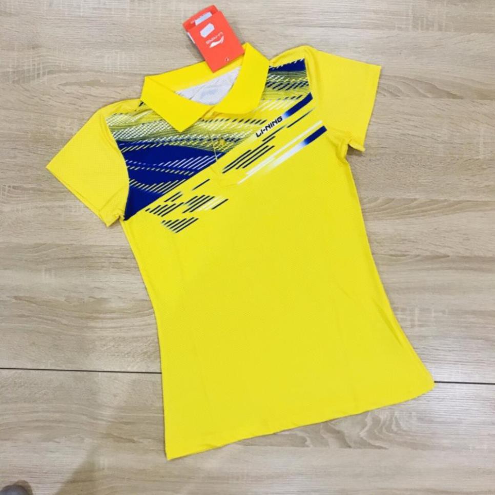 ⚡ Xả Hết | Xả Kho | Áo cầu lông Lining màu vàng năm 2020 * ⁸ ⚡ ' ' 🌺 neww * ! %