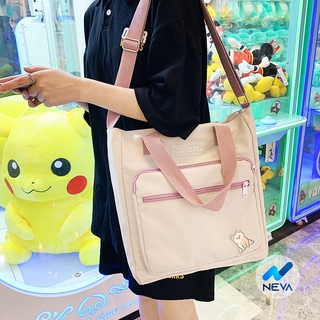 (HOT) Túi Vải/ Túi tote đeo vai, đeo chéo nhiều ngăn tiện dụng NEVA887