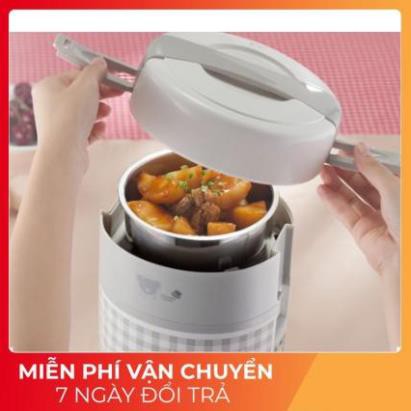 Hộp cơm cắm điện Bear DFH-A20D1, nấu chín và hâm nóng thực phẩm |BH 12 THÁNG|